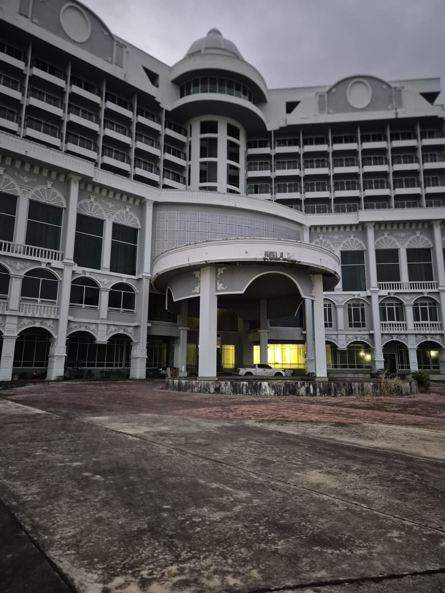 The Epstein Hotel exterior close up